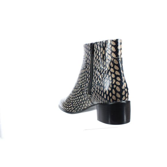 Vionic Womens Kamryn Black Dot Ankle Boots - Picture 3 of 4